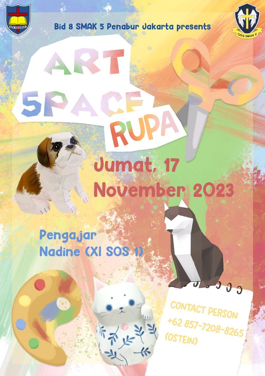 Art Space Rupa SMAK 5 PENABUR Jakarta