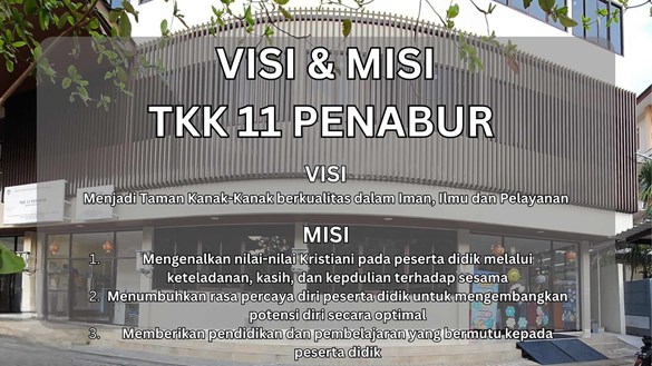 VISI MISI TKK 11 PENABUR