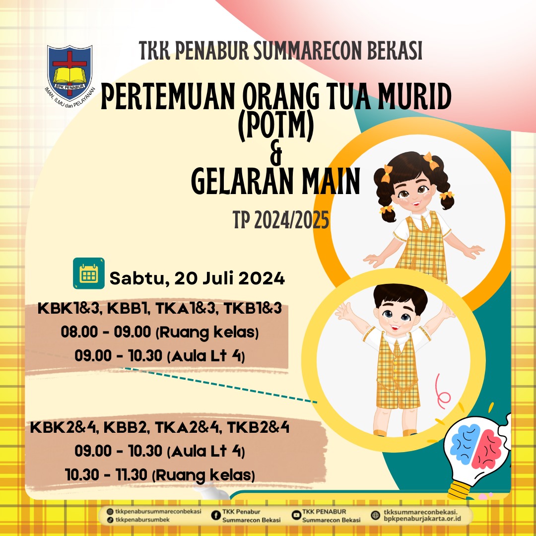 PERTEMUAN ORANG TUA MURID TA. 2024/2025