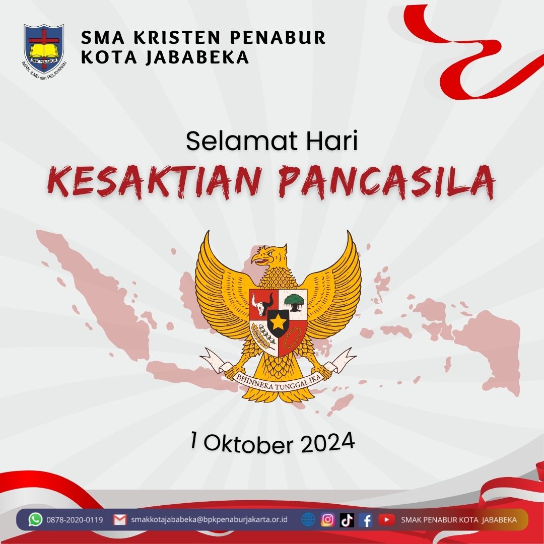 Hari Kesaktian PANCASILA -  1 Oktober 2024