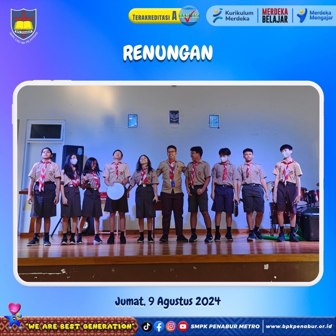 RENUNGAN (JUMAT, 9 AGUSTUS 2024)