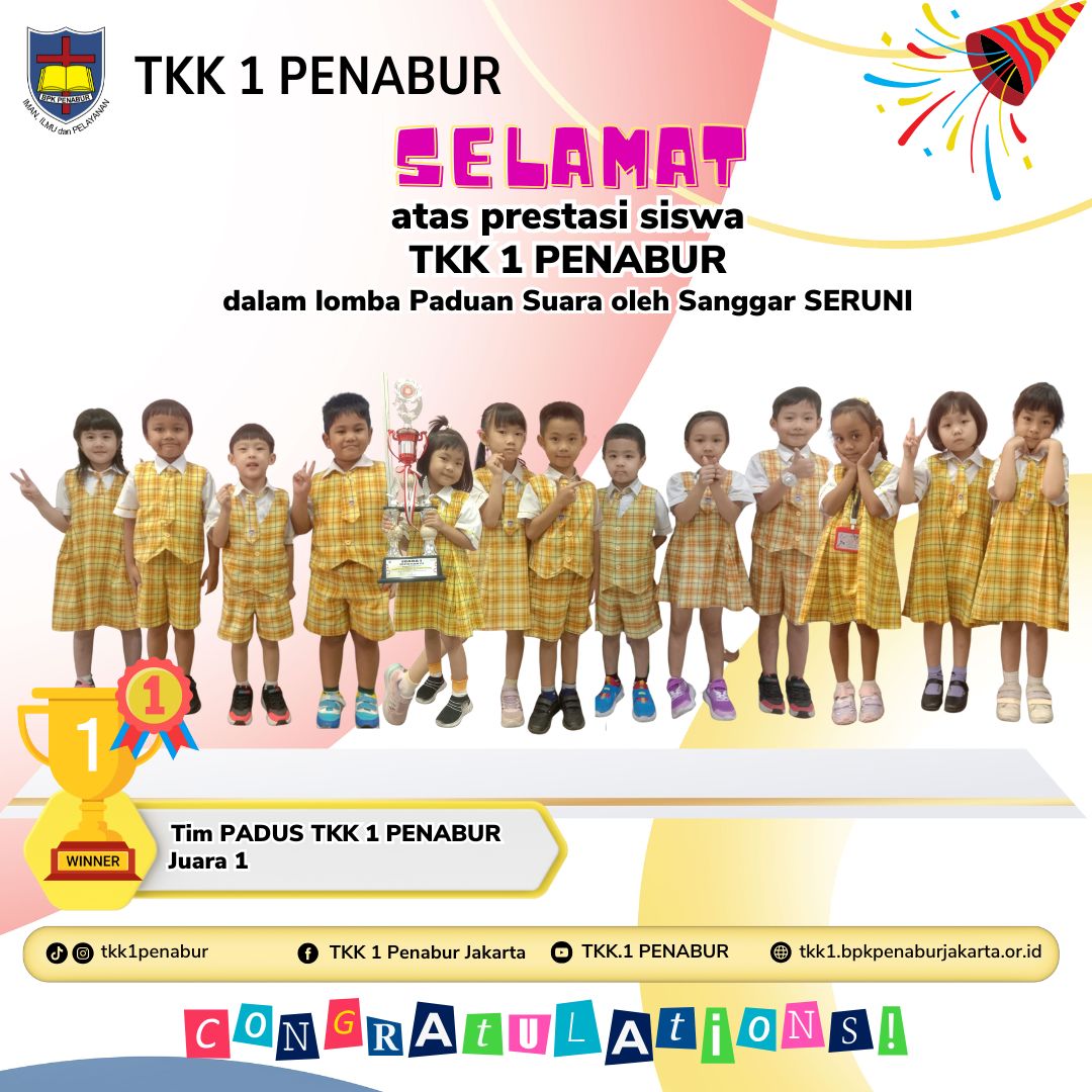 Juara 1 Lomba PADUS Sanggar SERUNI