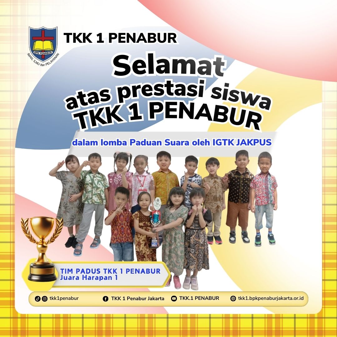 Juara Harapan 1 Lomba Paduan Suara Oleh IGTK JAKPUS