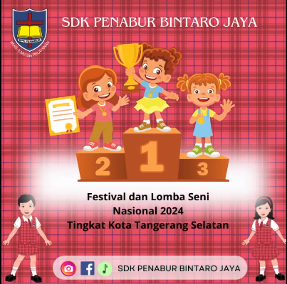 Mengucap syukur atas perolehan juara dalam Festival dan Lomba Seni Siswa Nasional 2024 Tingkat Kota Tangerang Selatan