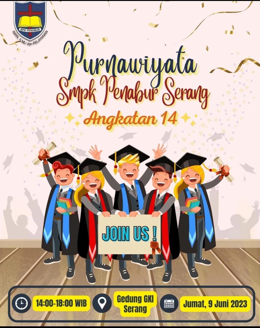 PURNAWIYATA ANGKATAN 14 SMPK BPK PENABUR SERANG