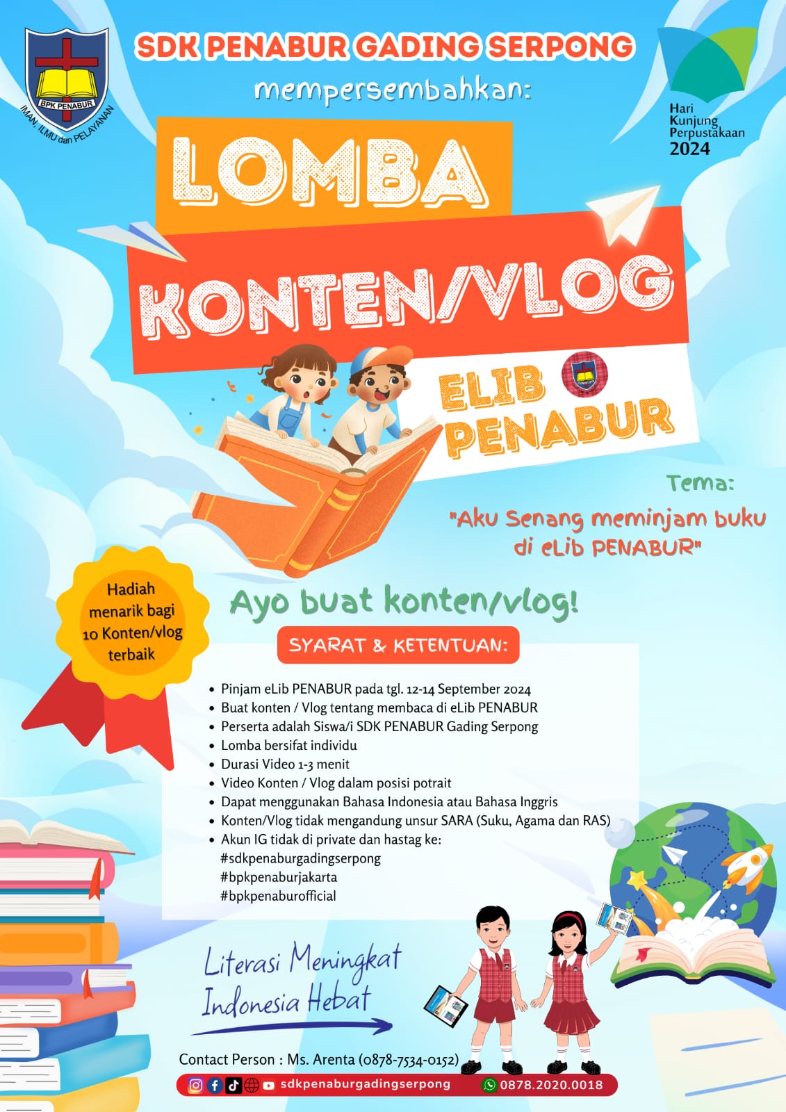 LOMBA KONTEN/VLOG ELIB PENABUR