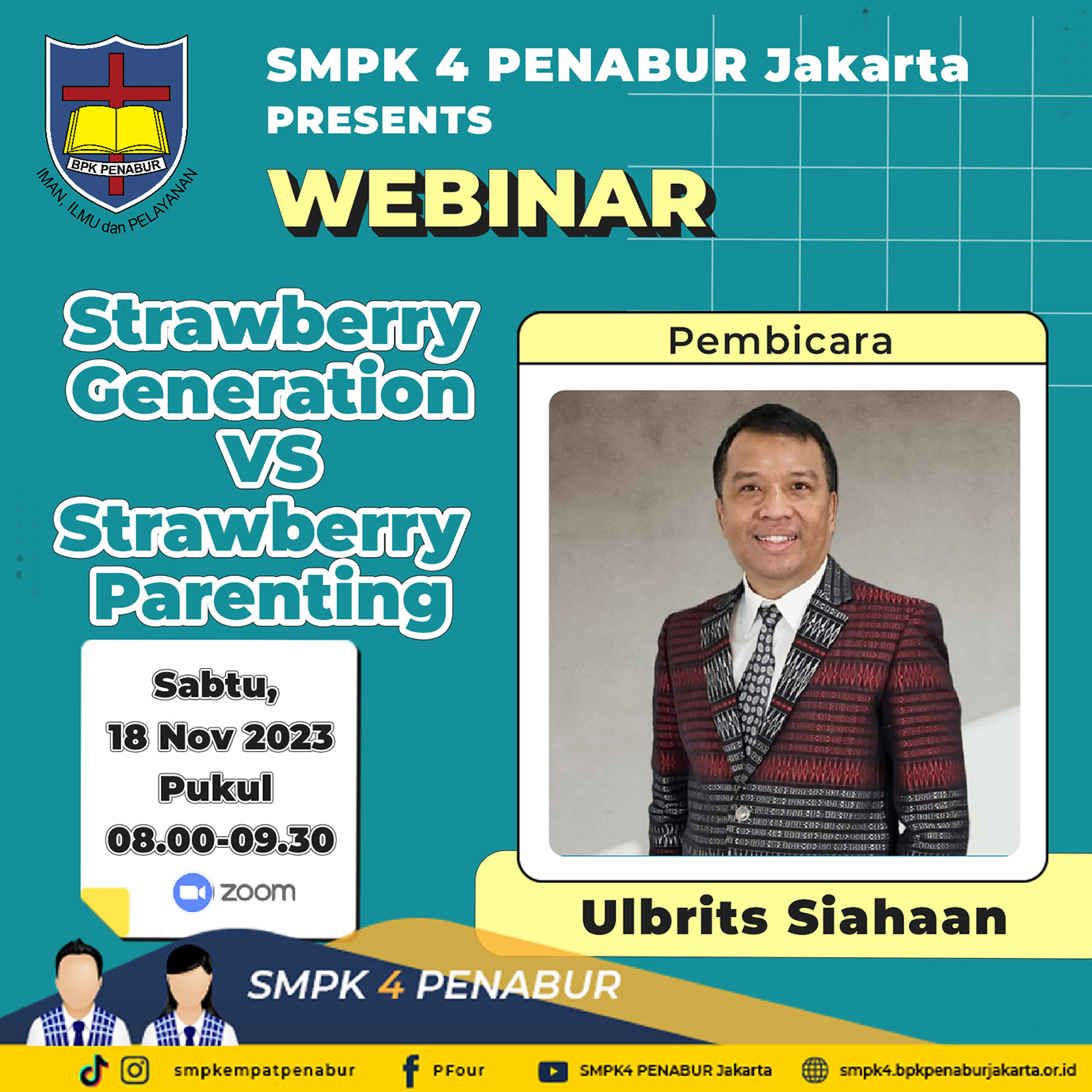 Webinar : "Strawberry Generation vs Strawberry Parenting"