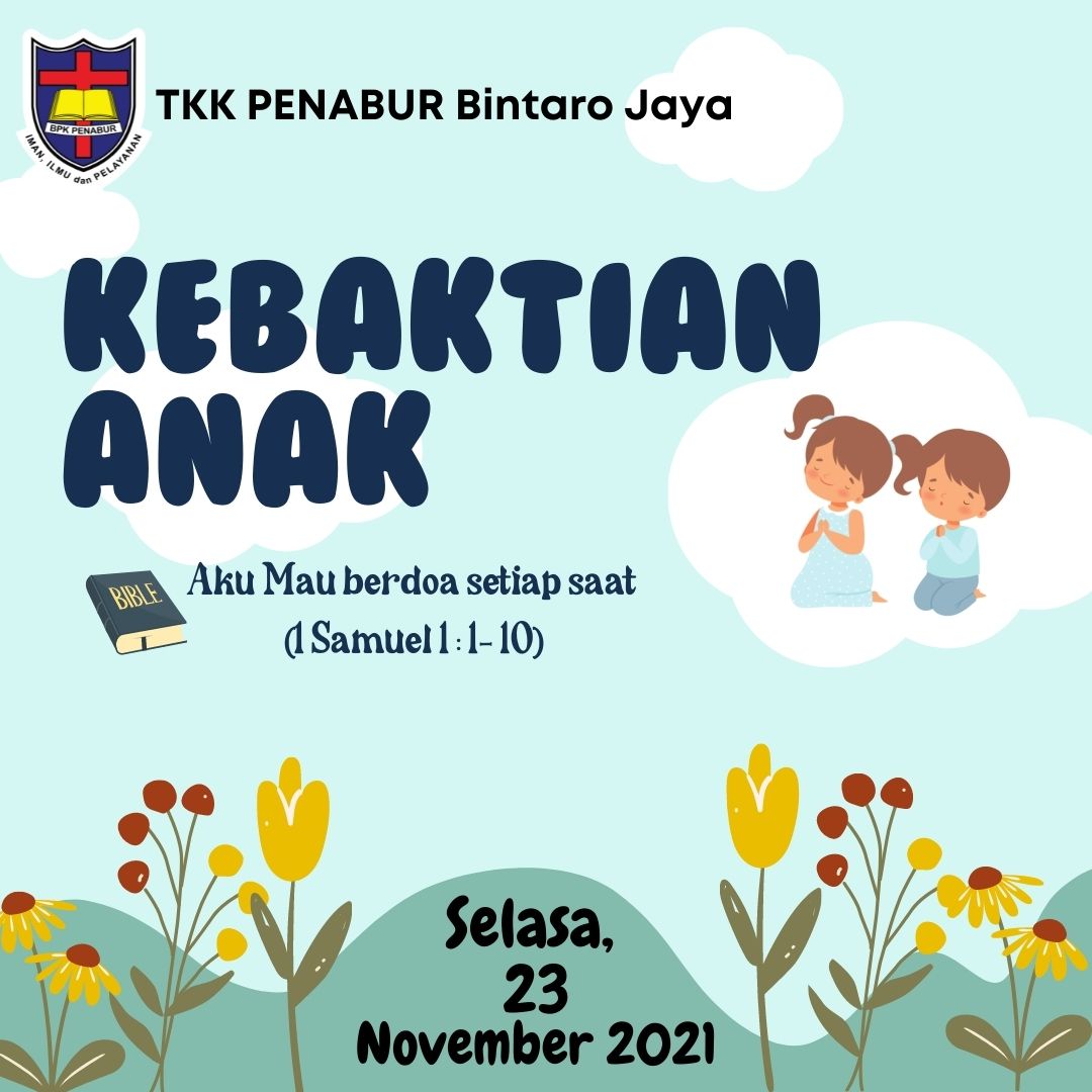 Kebaktian Anak November 2021