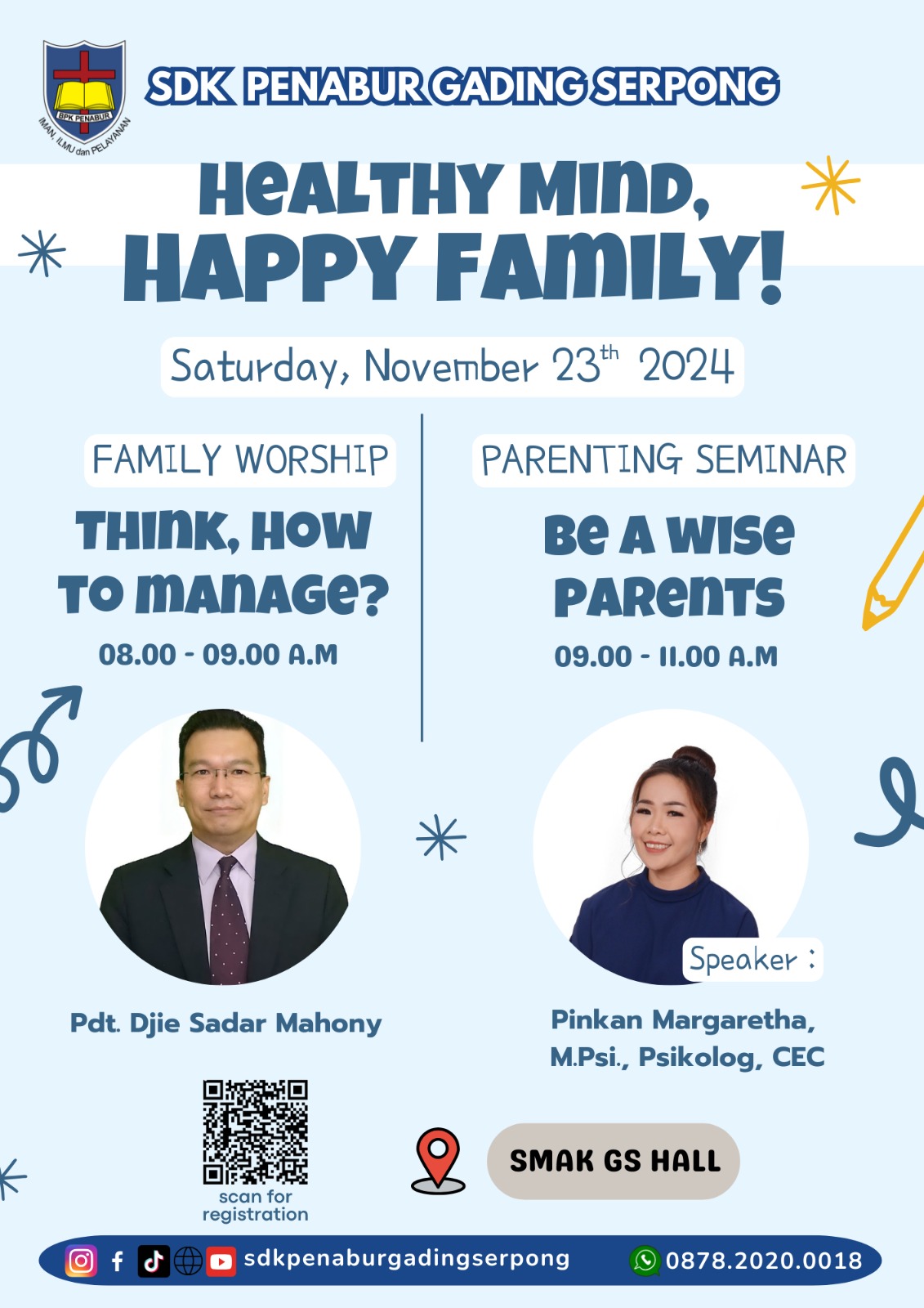 FAMILY WORSHIP & PARENTING SEMINAR