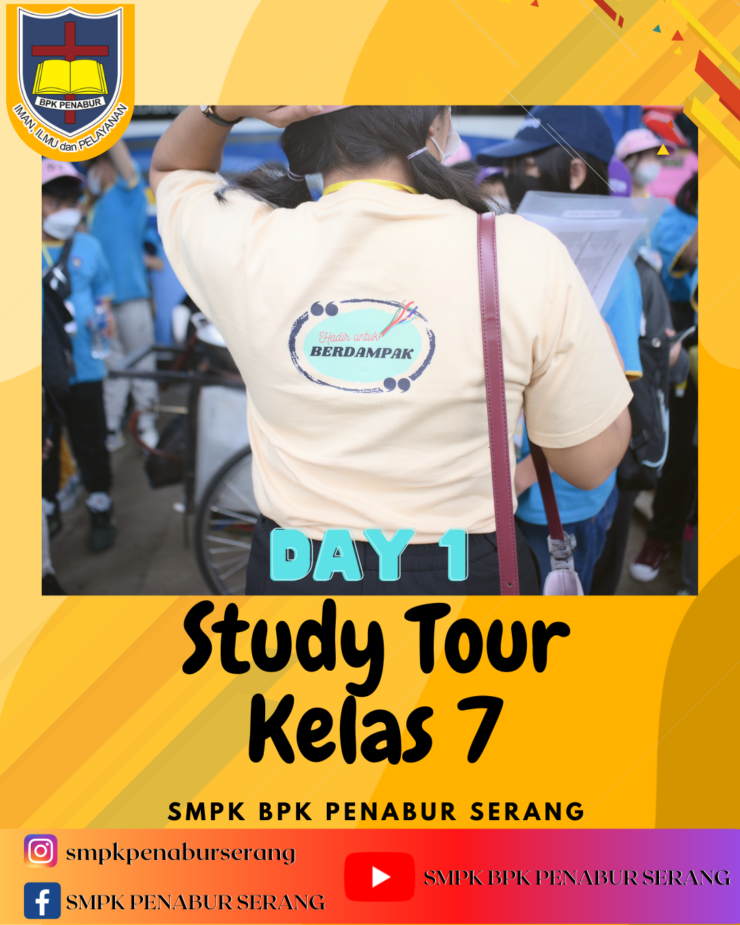 Study Tour KJelas 7 SMPK BPK PENABUR Serang