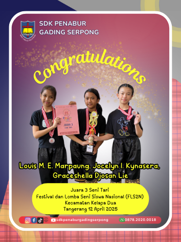 JUARA III SENI TARI FLS2N KECAMATAN KELAPA DUA