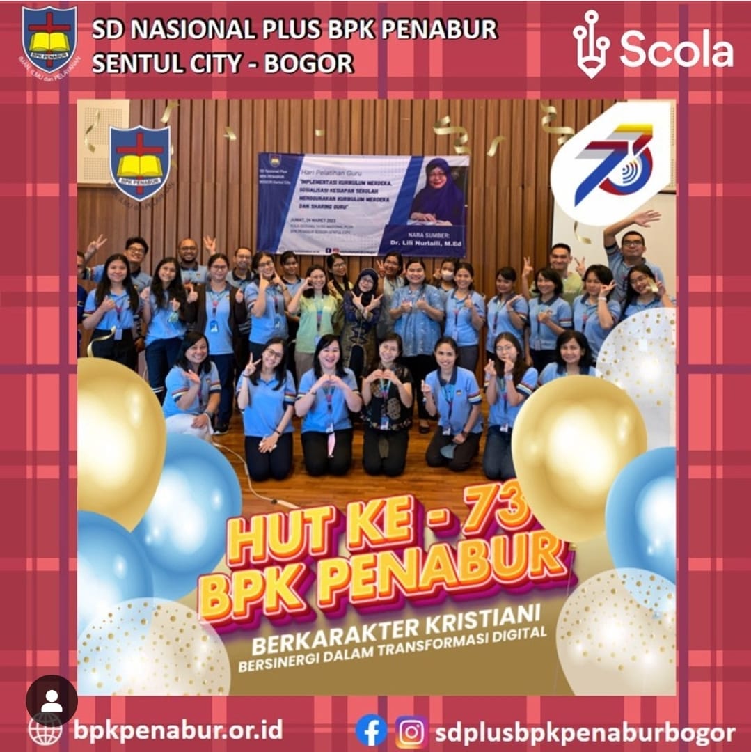 The 73rd Anniversary of BPK PENABUR