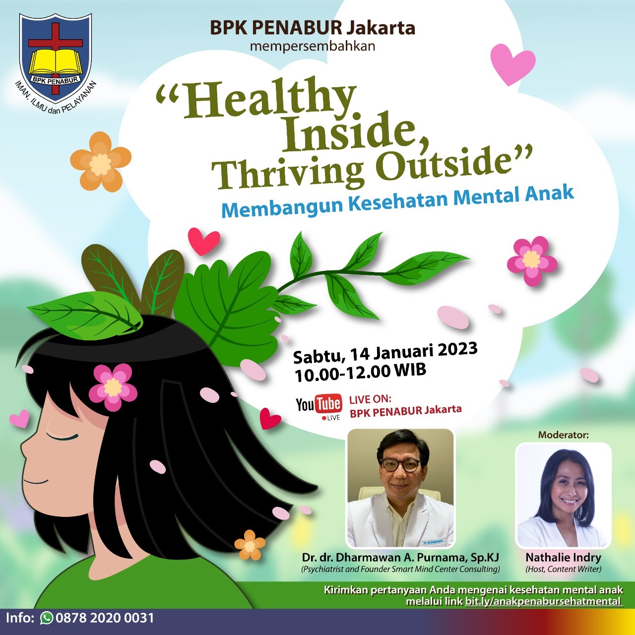Webinar "Healthy Inside Thriving Outside" - BPK PENABUR Jakarta