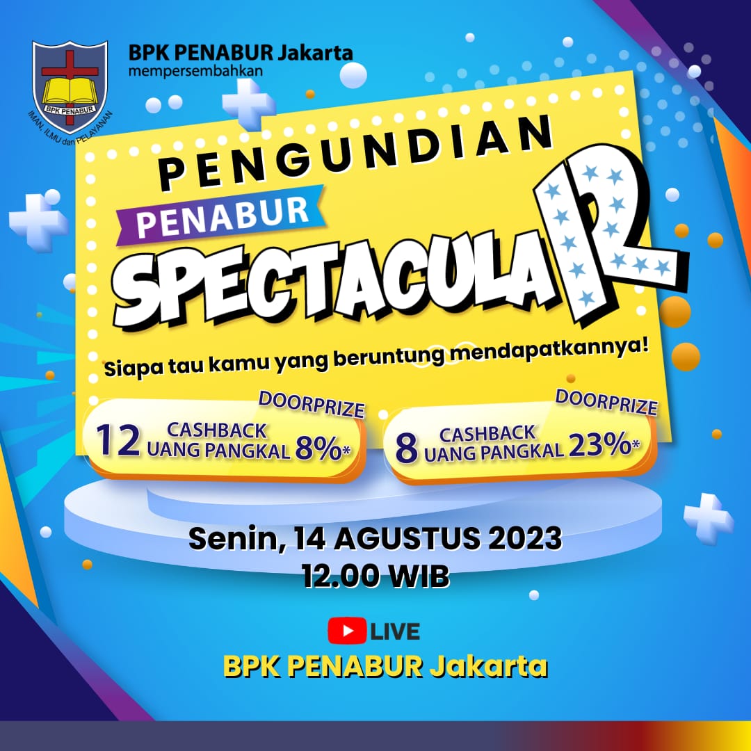 PENGUMUMAN Doorprize PENABUR SPECTACULAR 2023