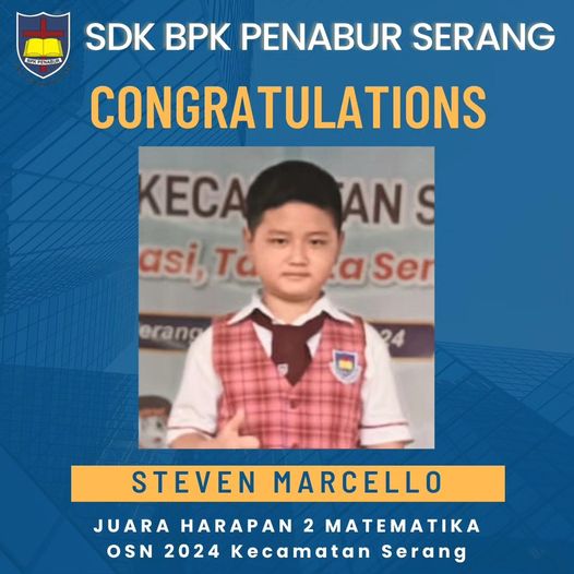 JUARA HARAPAN 3 MATEMATIKA OSN 2024 KECAMATAN SERANG