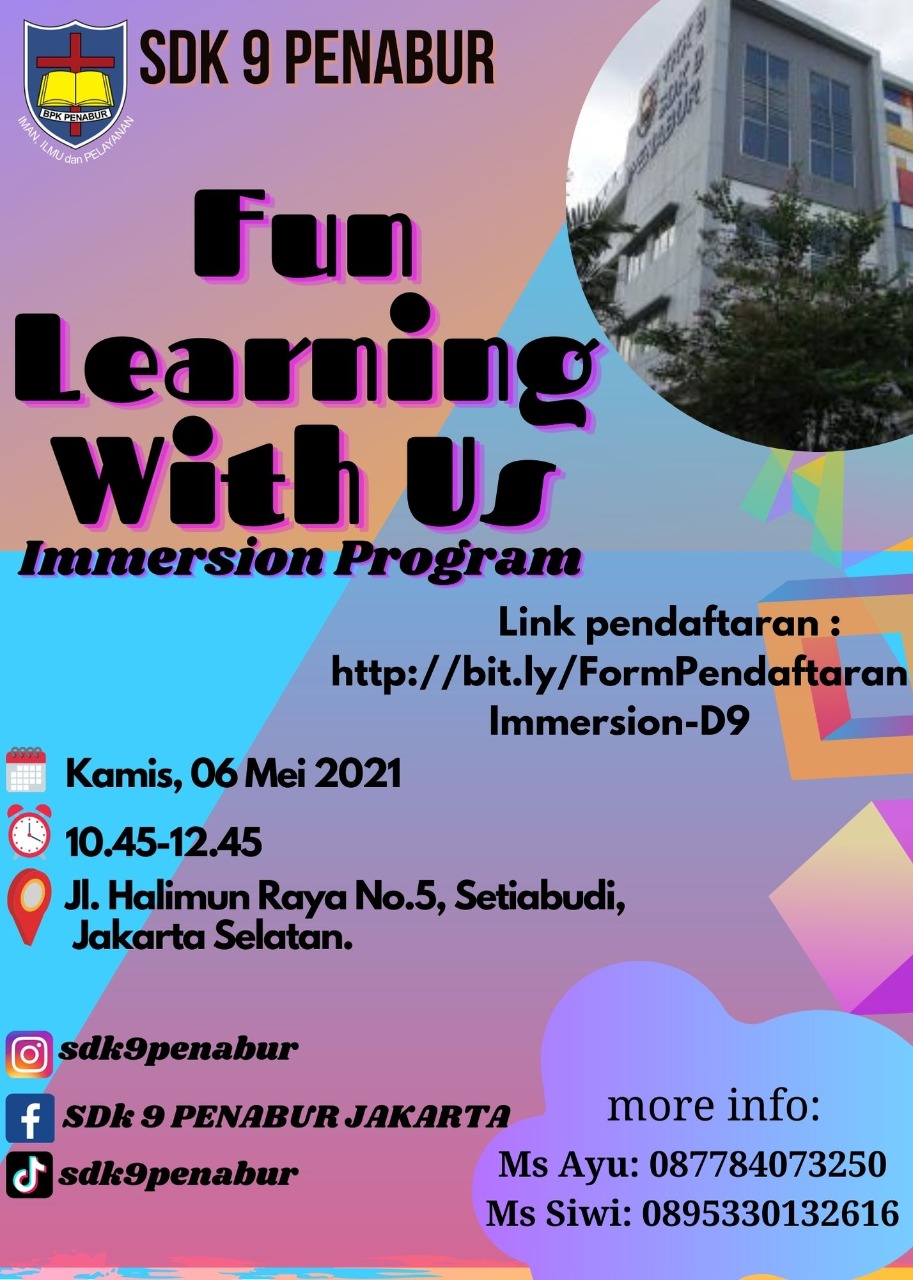 Immersion Program "Fun Learning With Us"