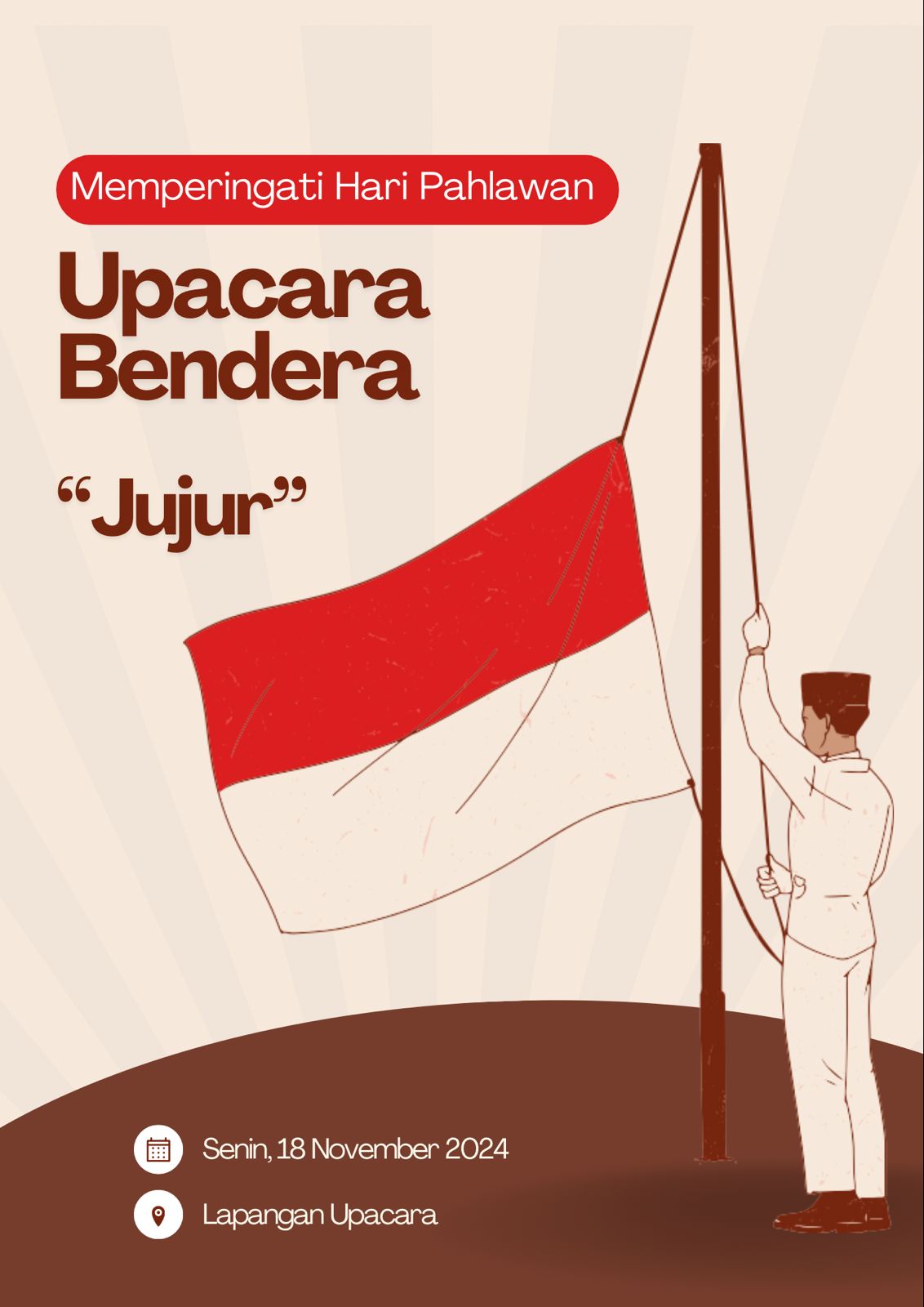 Upacara Memperingati Hari Pahlawan