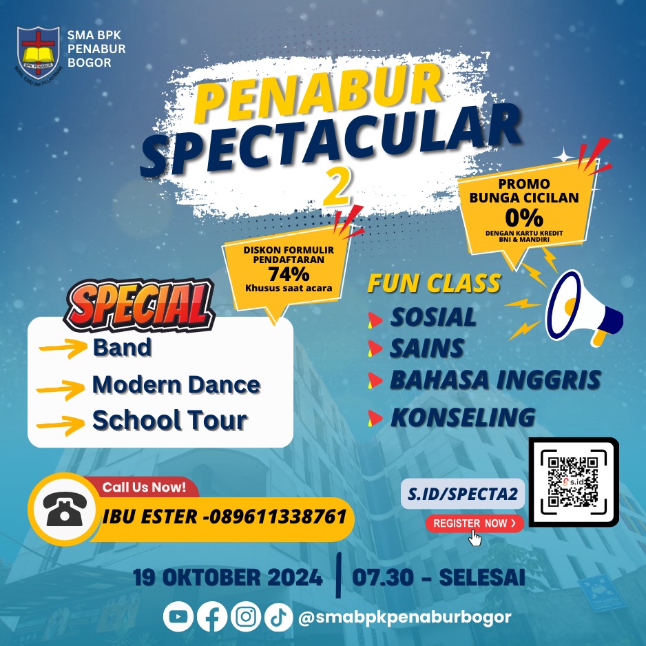 PENABUR SPECTACULAR 2 :19 Oktober 2024