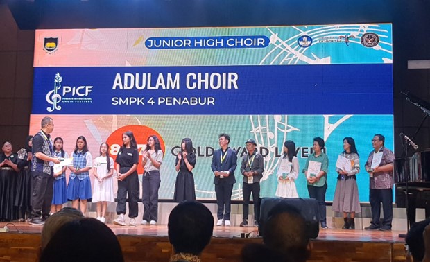 Selamat Kepada ADULAM CHOIR dari SMPK 4 PENABUR | GOLD AWARD LEVEL 1 : PENABUR INTERNATIONAL CHOIR FESTIVAL 2024