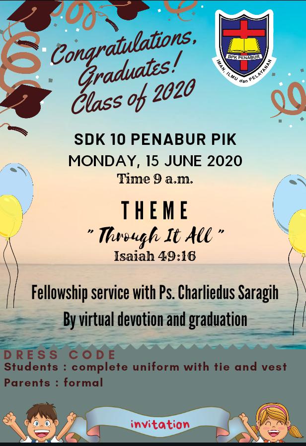 Graduation Ceremony Celebration 2020