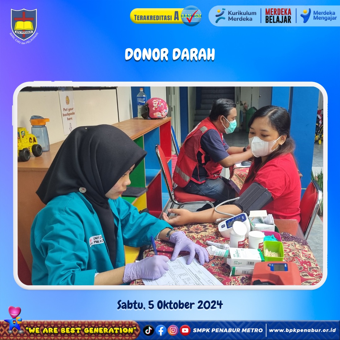 DONOR DARAH (SABTU, 5 OKTOBER 2024)