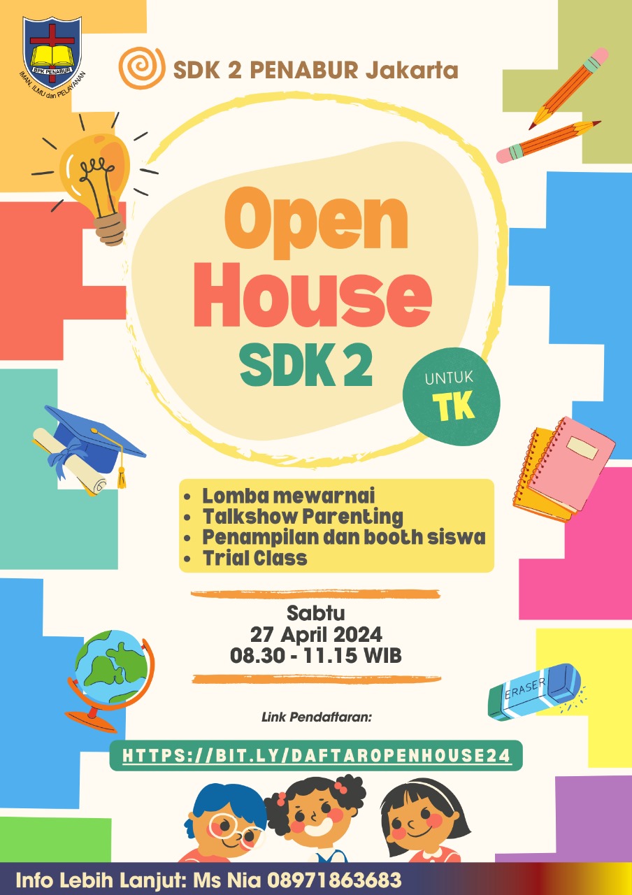 Open House SDK 2 PENABUR Jakarta 2024