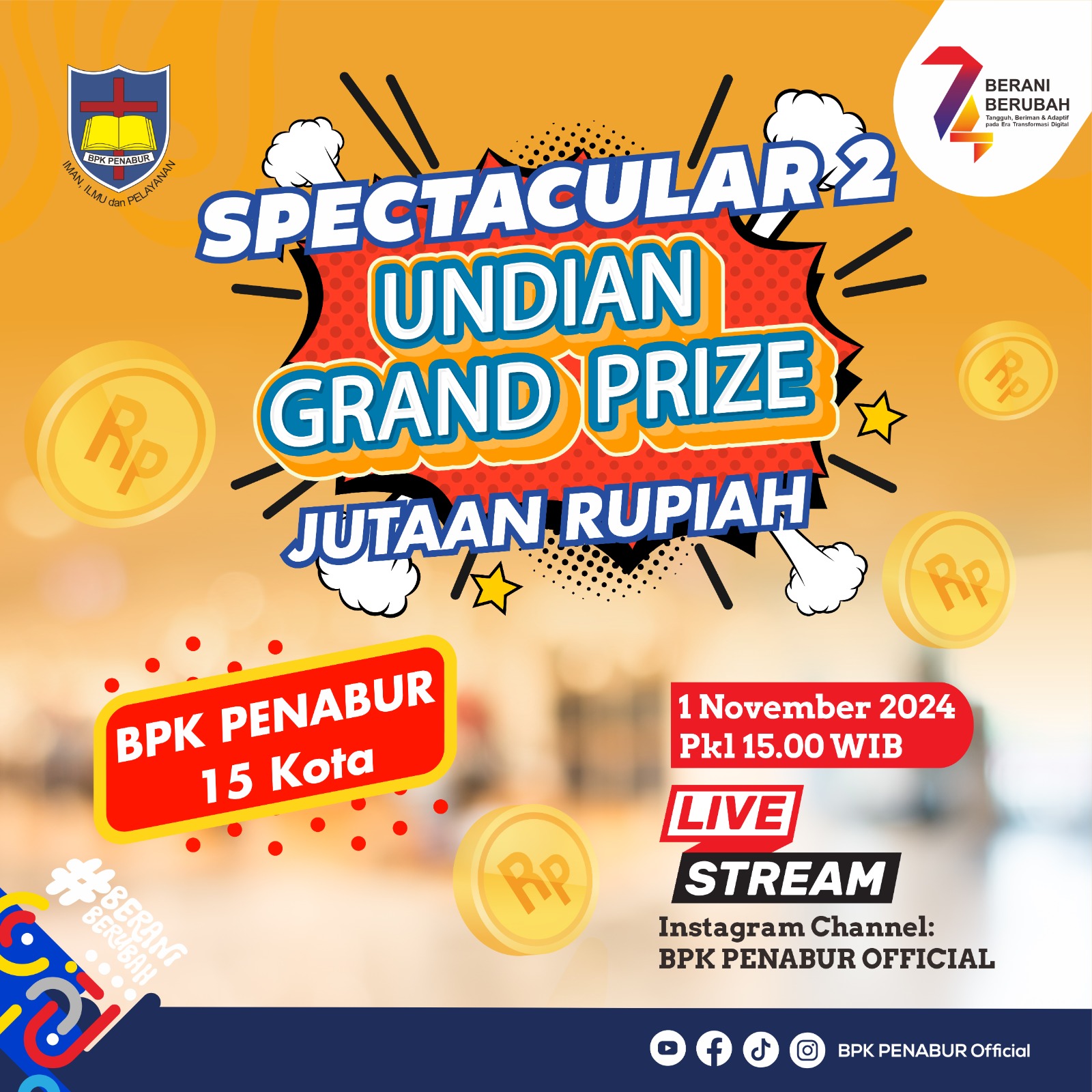 Undian Grand Prize SPECTACULAR 2