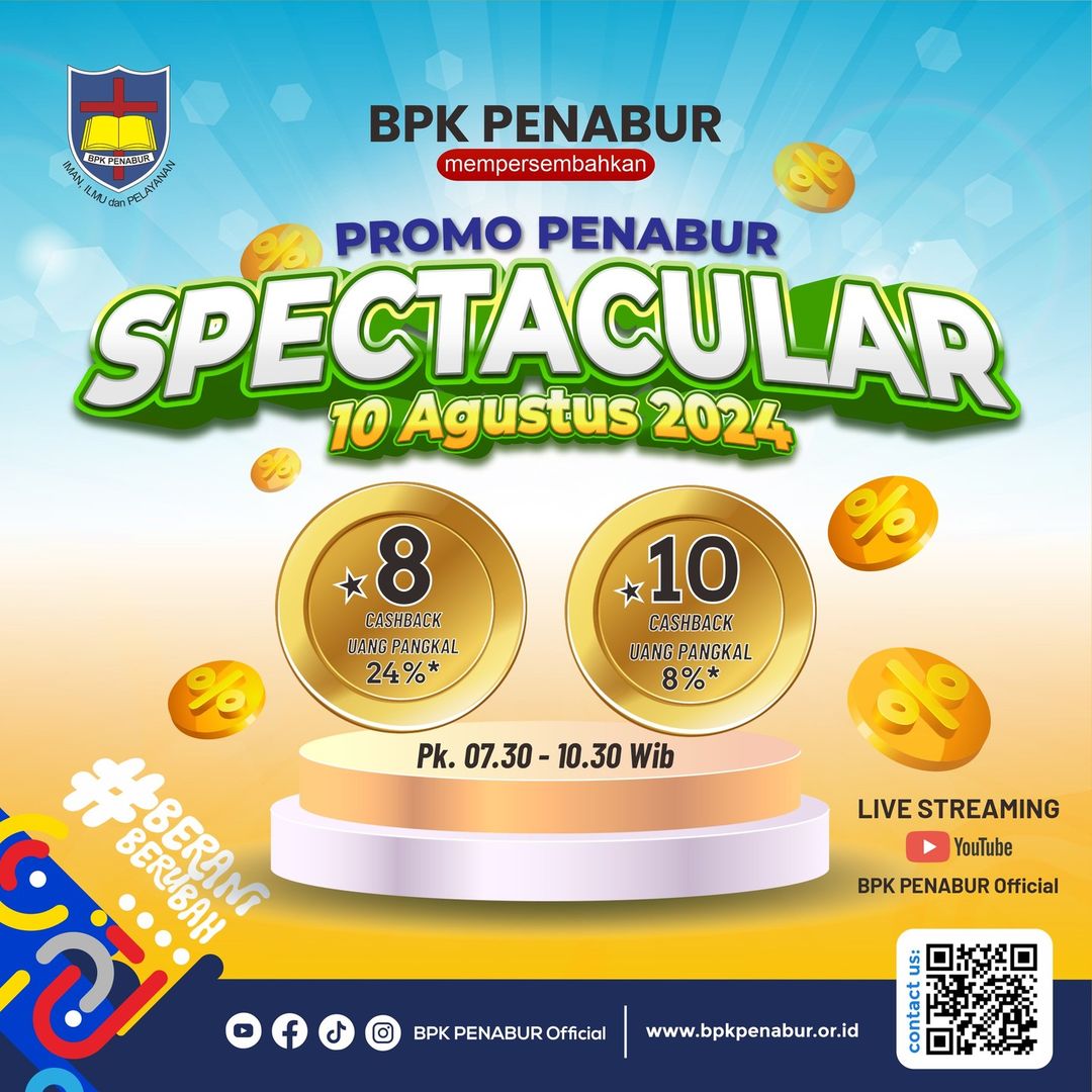 PENABUR SPECTACULAR 1 PPDB 2025/2026