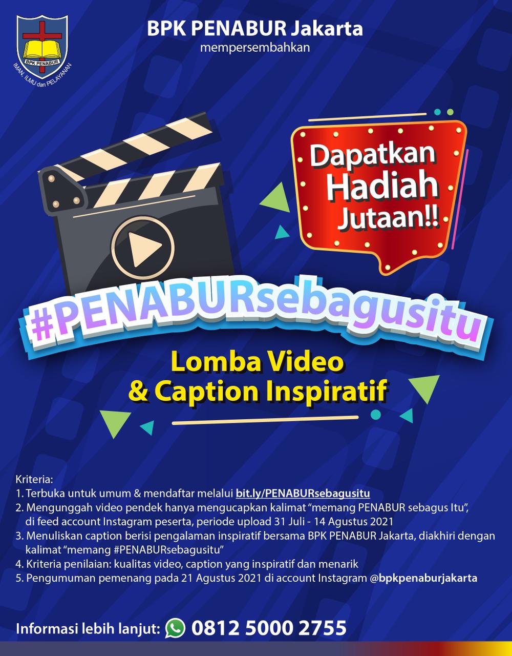 BPK PENABUR Jakarta : #PENABURsebagusitu