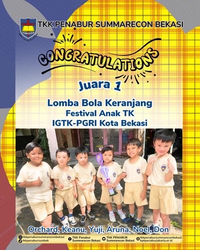 Juara 1 Lomba Bola Keranjang