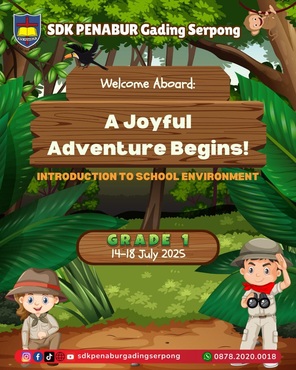 Masa Pengenalan Lingkungan Sekolah (MPLS)  Grade 1