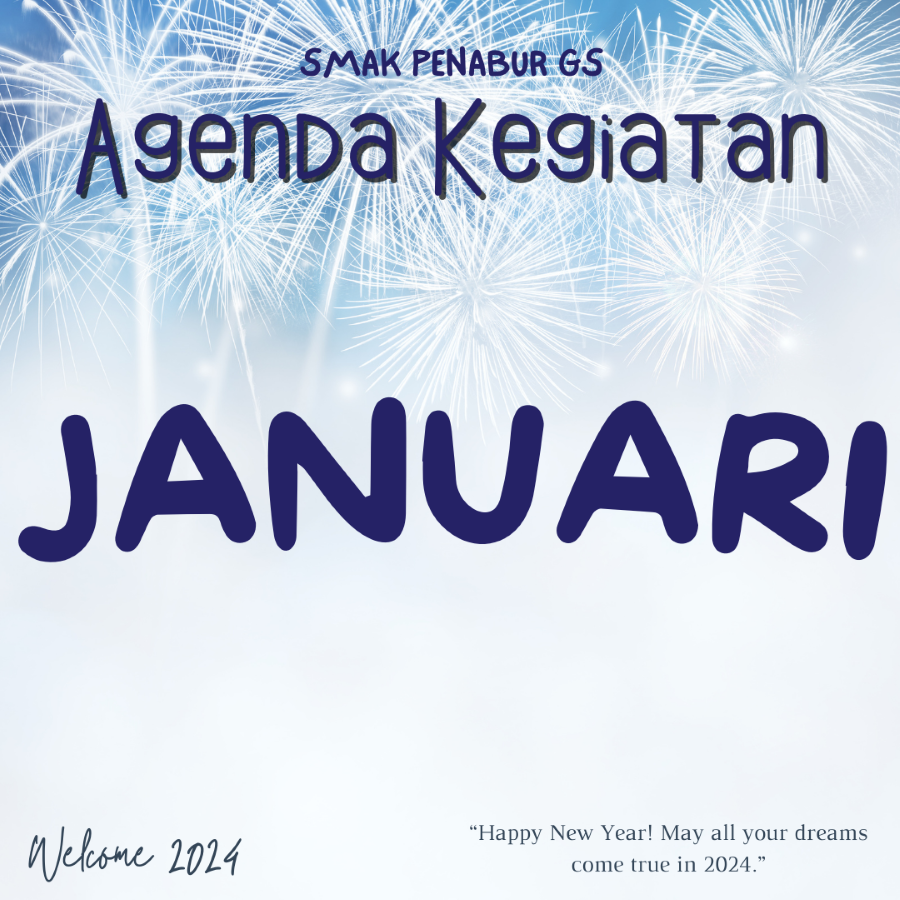 Agenda Kegiatan 7 Januari - 13 Januari 2024