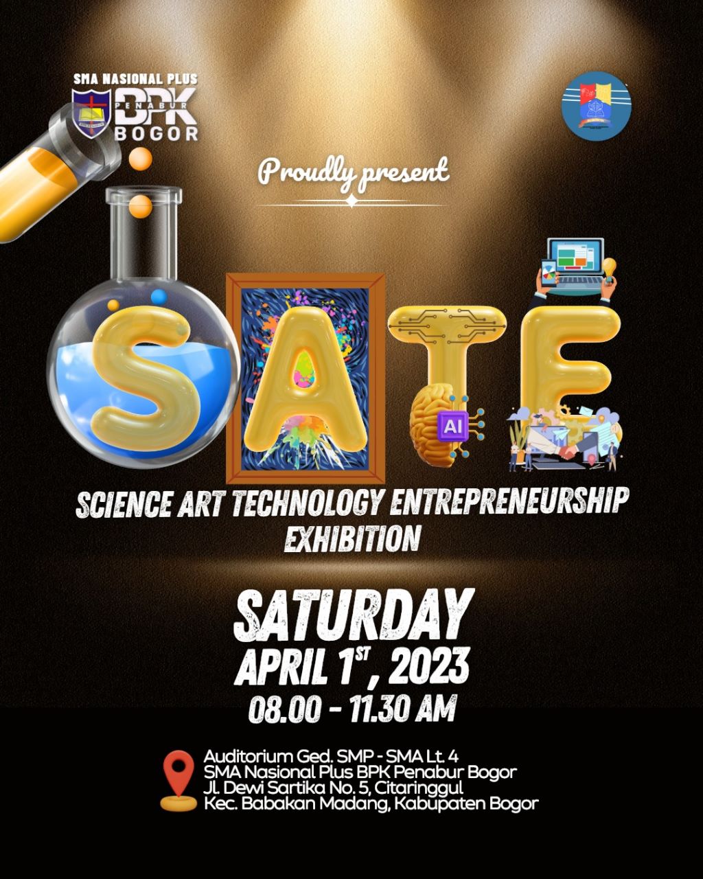 Science Art Technology and Entrepreneur (SATE) Exhibition!