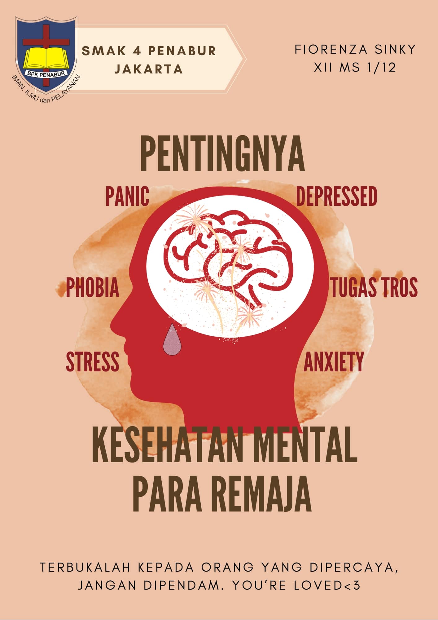 Kesehatan Mental Poster - Homecare24