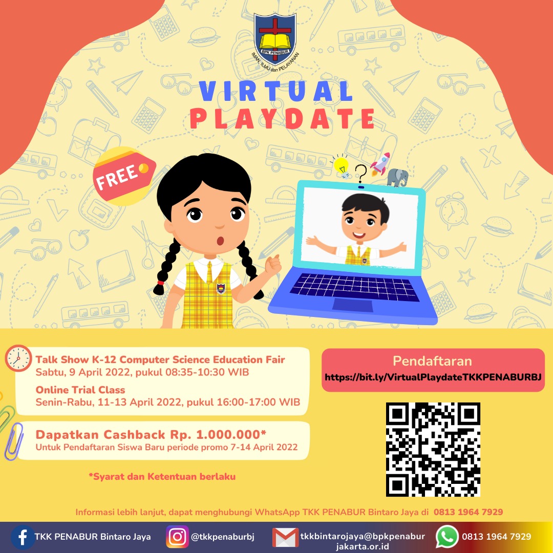 Virtual Playdate with TKK PENABUR Bintaro Jaya