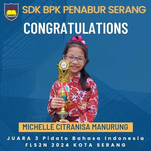 JUARA 3 PIDATO BAHASA INDONESIA FLS2N 2024 KOTA SERANG