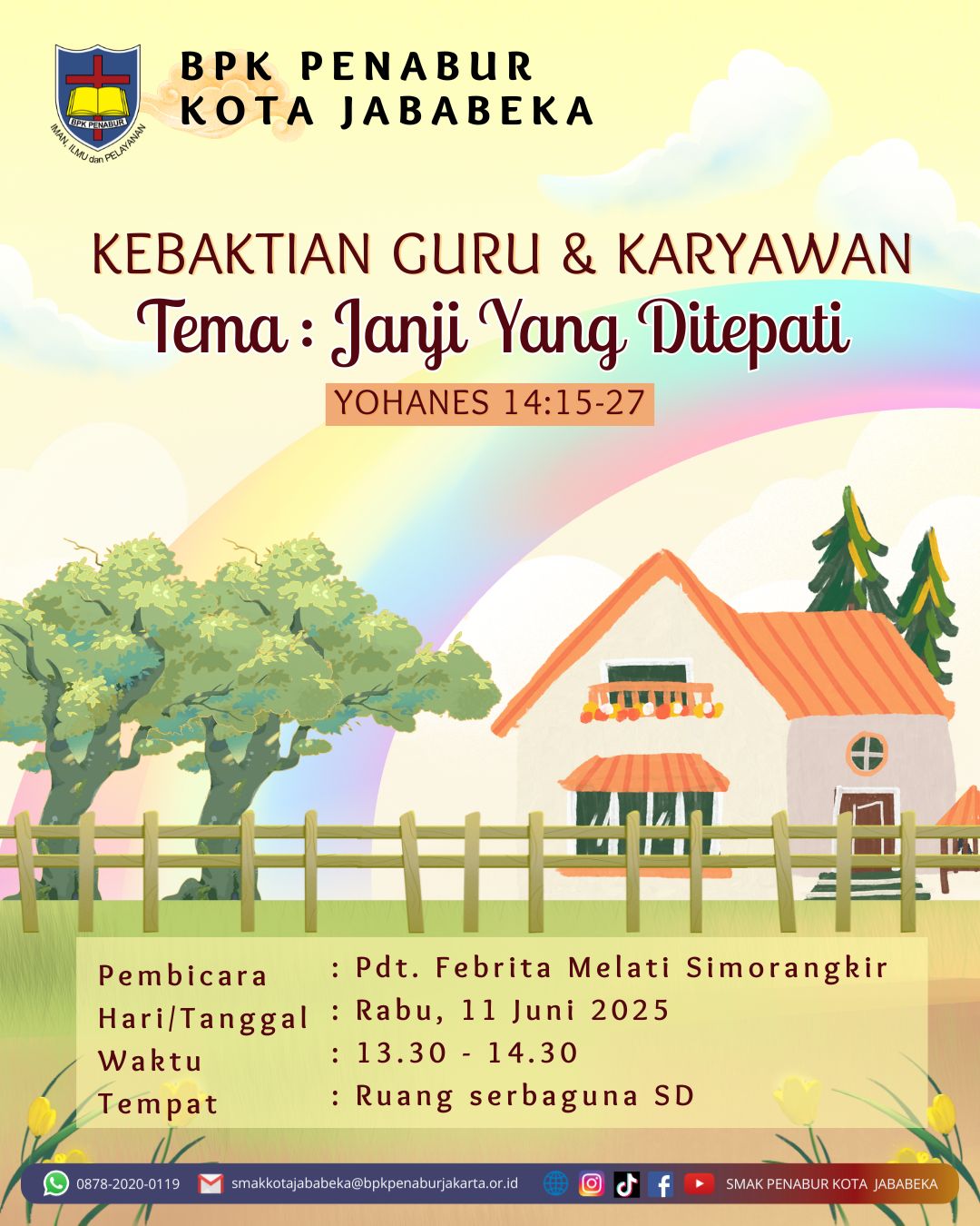 IBADAH KOMPLEK PENABUR KOTA JABABEKA - JUNI