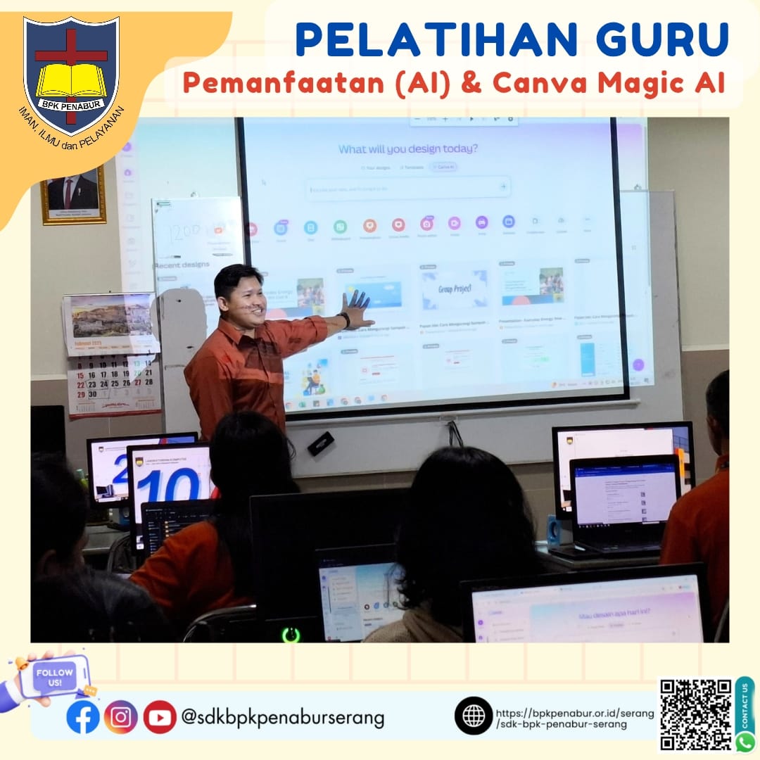 PELATIHAN GURU - Pemanfaatan (AI) dan Canva Magic AI