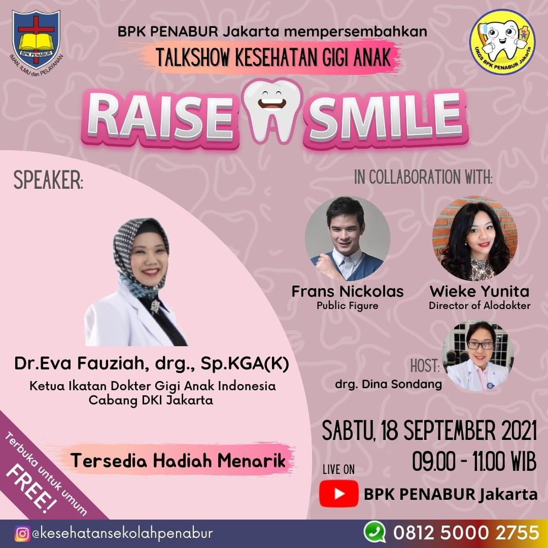 Talkshow Kesehatan Gigi Anak "Raise A Smile"