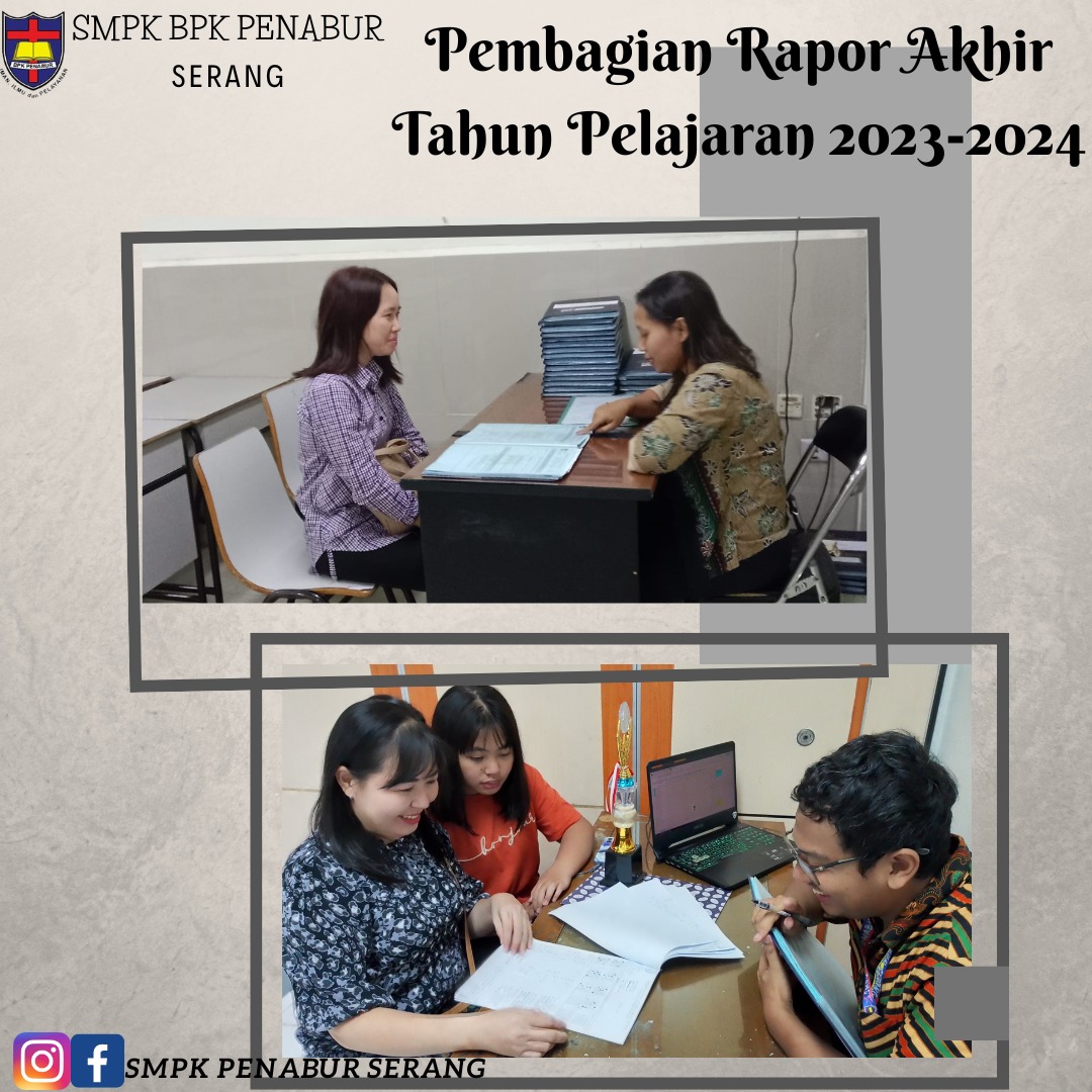 PEMBAGIAN RAPOR AKHIR TAHUN PELAJARAN 2023/2023