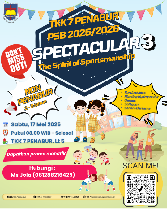 SPECTACULAR 3 - TKK 7 PENABUR