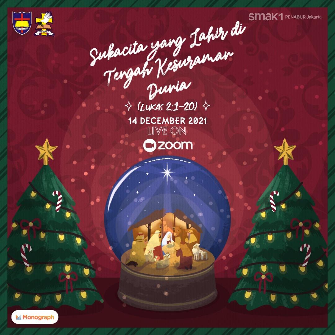 Perayaan Natal SMAK 1 PENABUR Jakarta 2021
