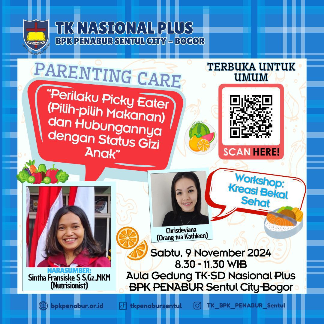 Seminar Parenting; "Perilaku Picky Eater (Pilih-pilih Makanan) dan Hubungannya dengan Status Gizi Anak"